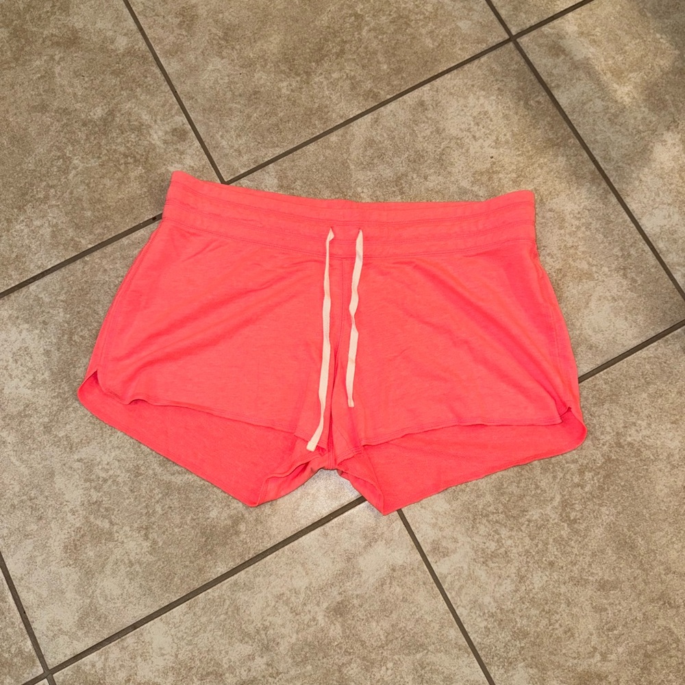 Old Navy Vintage OG Pink Orange White Athletic Shorts